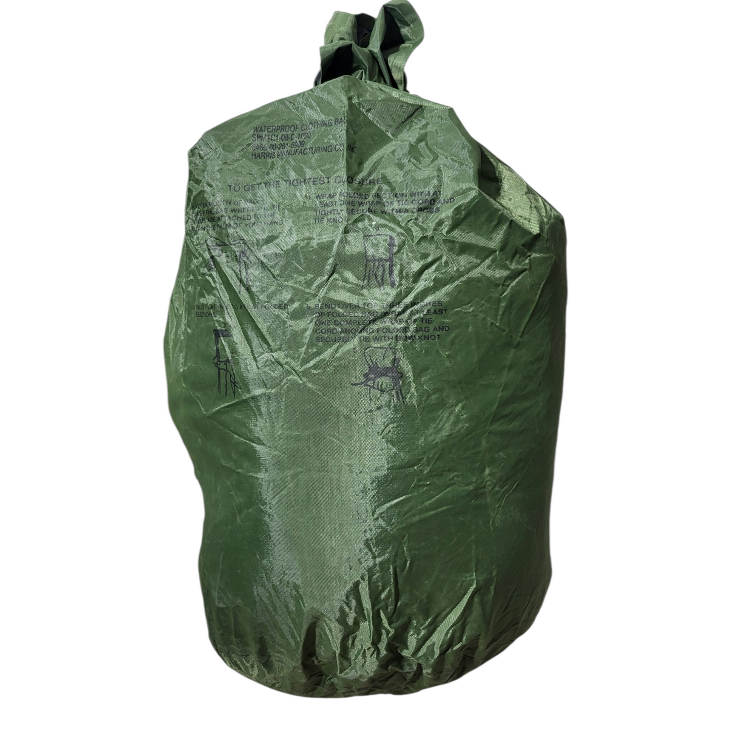 USGI Green Water Proof garment clothing bag