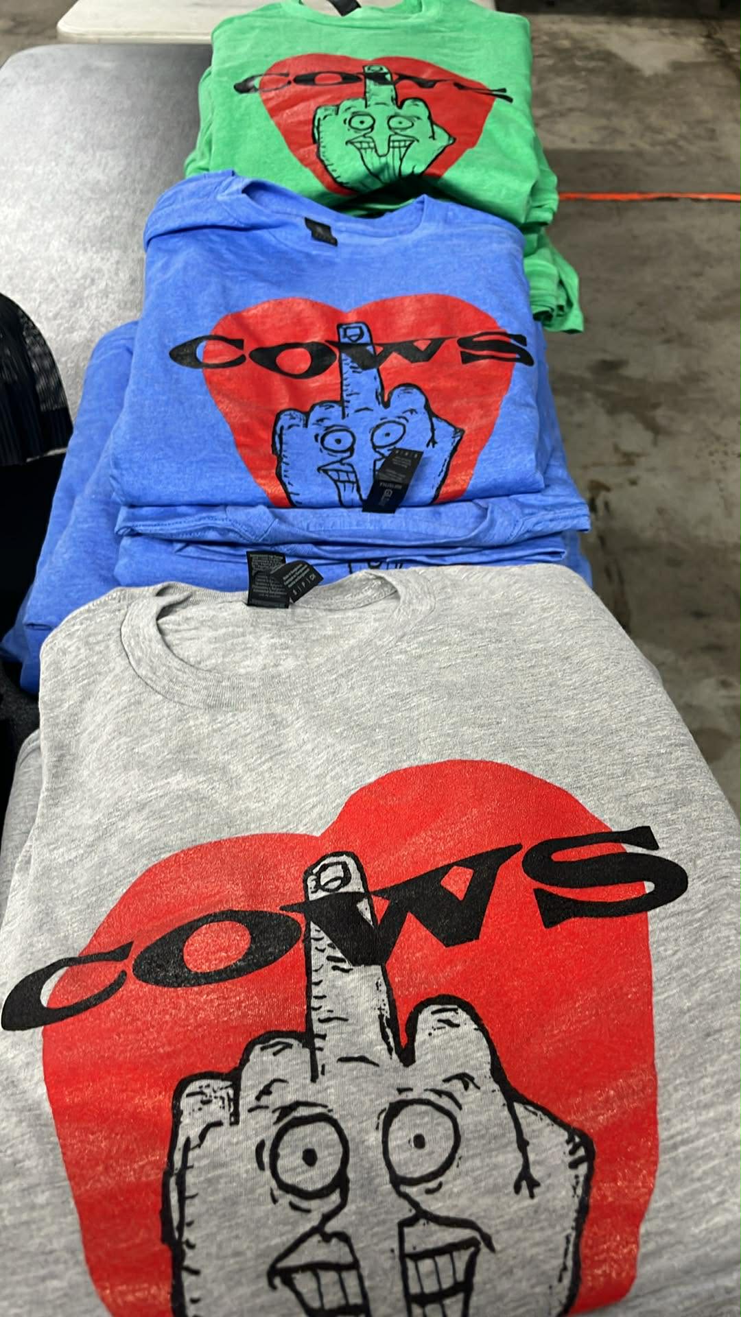 COWS "CUNNING STUNTS" T-SHIRT