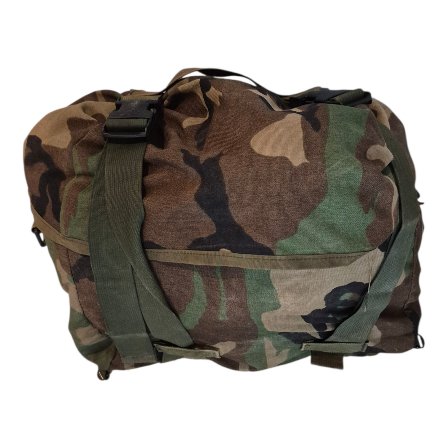Woodland sleeping bag carriers issued condition