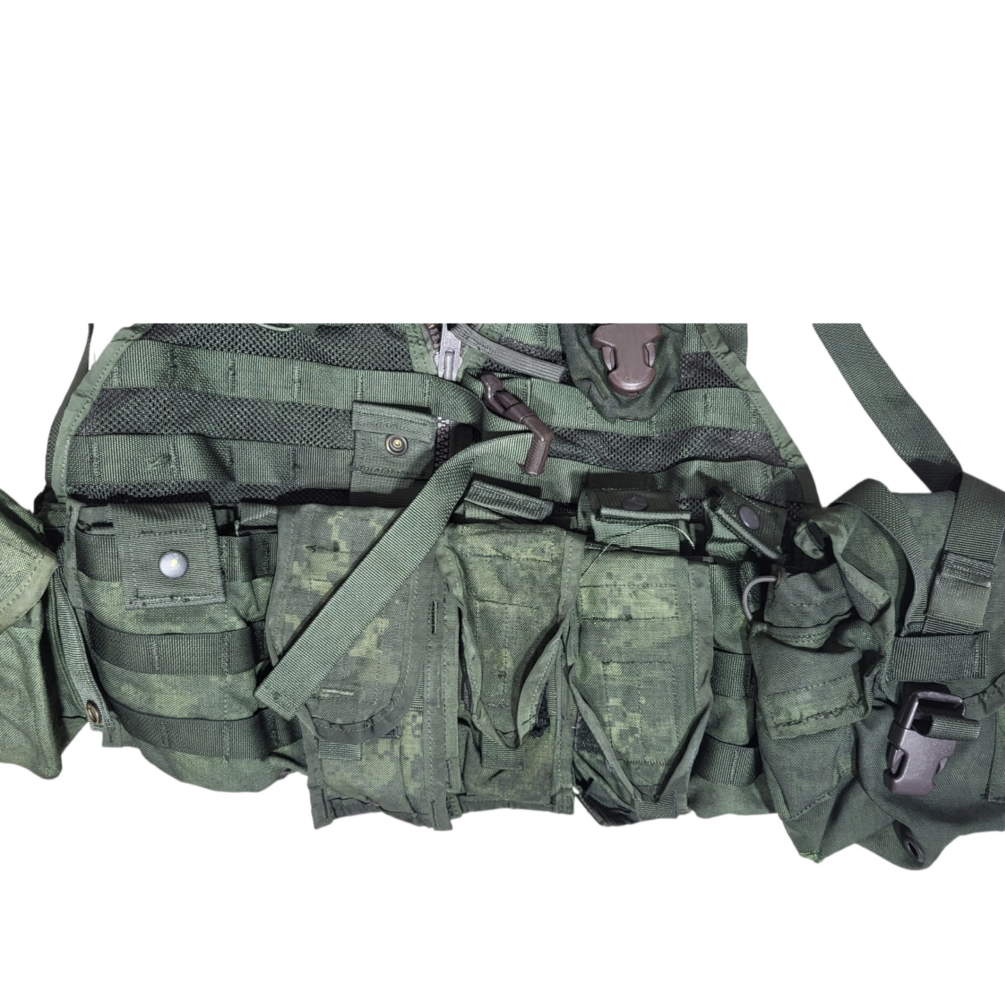 Forest Green dyed ACU Riflemen set 9 pouches