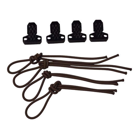 Bungee Magazine Rention kit for Molle/Taps 4 Pack
