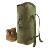 USGI Green Duffle Bag old style top loader sea bag Issued