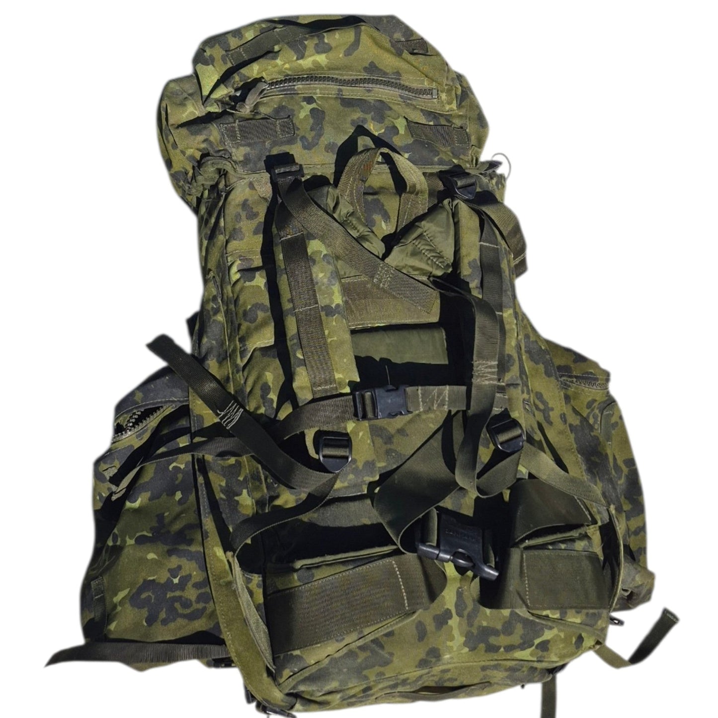 Danish Army Flecktarn 70L Ruckack Surplus M84 M96 Camo PLCE Backpack Combat Pack