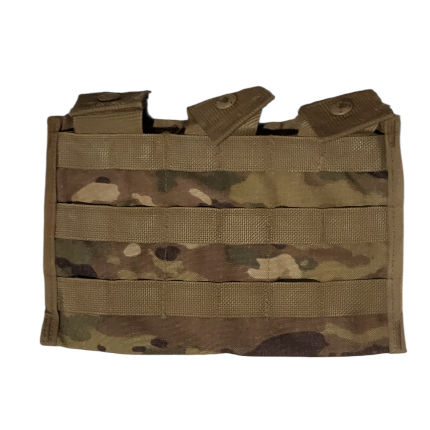 USGI OCP Multicam MOLLE II Triple M4 Magazine Pouch issued condition