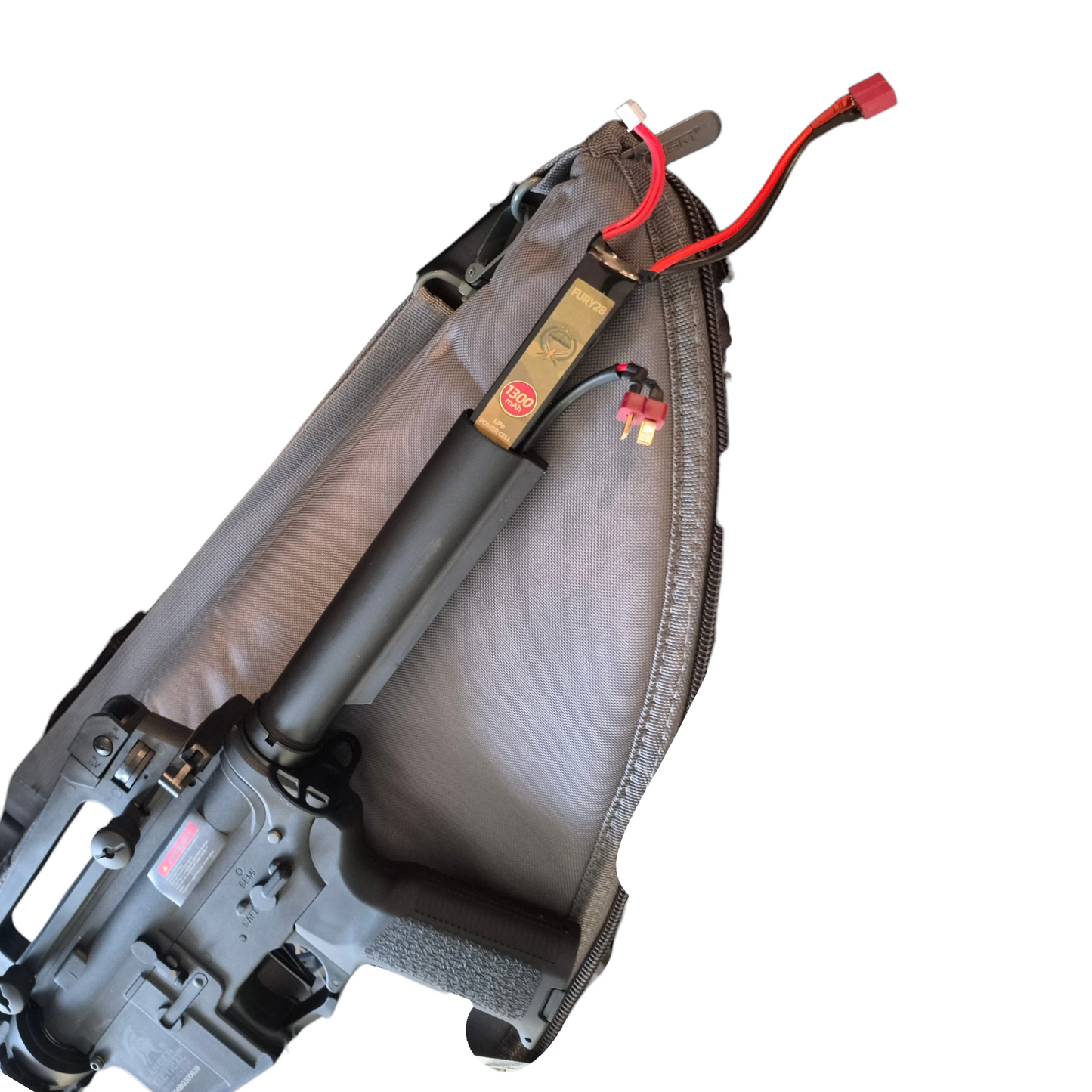 Fury28.com 11.1V 1300mAh  Airsoft LiPo Battery + B3 Charger Combo