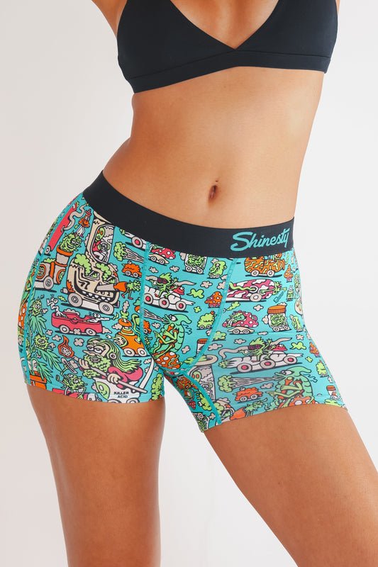 The Rolling Stoned | Shinesty x Killer Acid Women’s Boxers