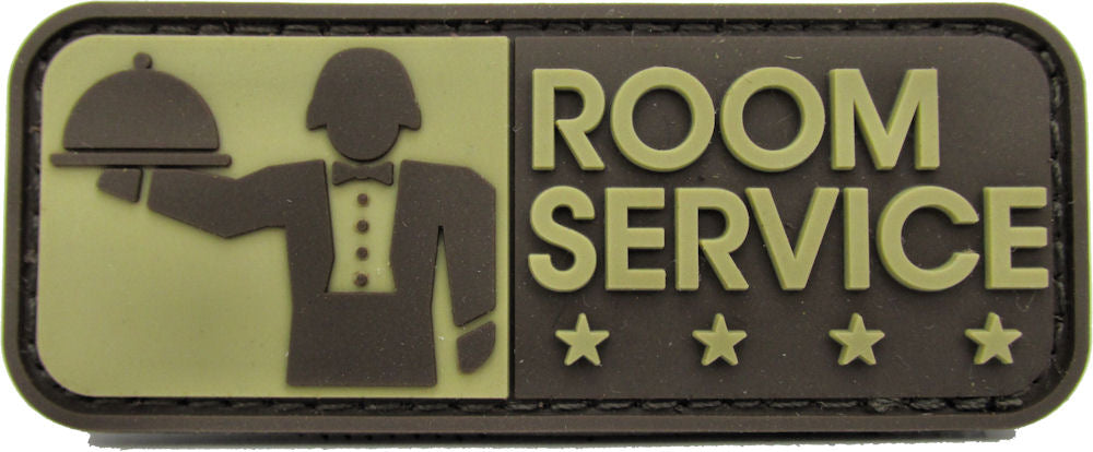 CLEARANCE - Room Service Morale Patch PVC - Mil-Spec Monkey