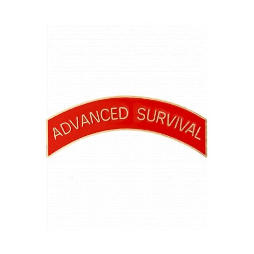 ROTC Metal Arc Tab ADVANCED SURVIVAL