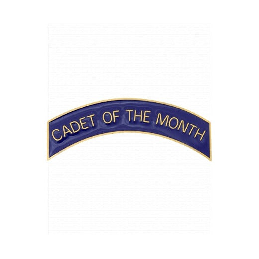 ROTC Metal Arc Tab CADET OF THE MONTH
