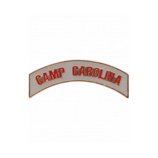 ROTC Metal Arc Tab CAMP CAROLINA