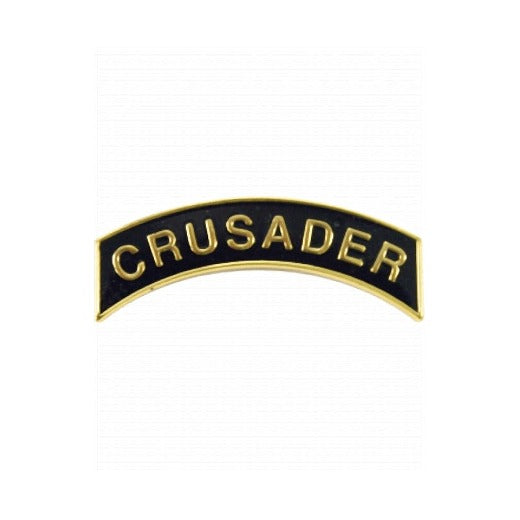 ROTC Metal Arc Tab CRUSADER