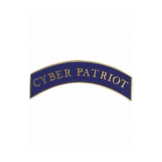 ROTC Metal Arc Tab CYBER PATRIOT