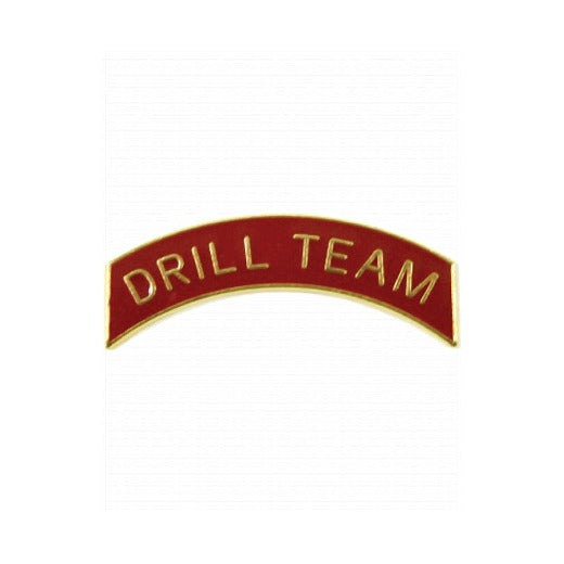 ROTC Metal Arc Tab DRILL TEAM