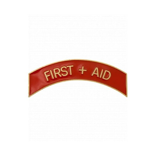 ROTC Metal Arc Tab FIRST AID