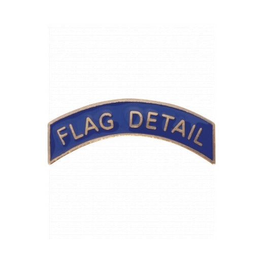 ROTC Metal Arc Tab FLAG DETAIL