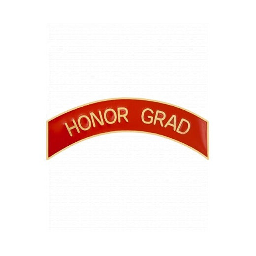 ROTC Metal Arc Tab HONOR GRAD