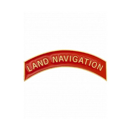 ROTC Metal Arc Tab LAND NAVIGATION