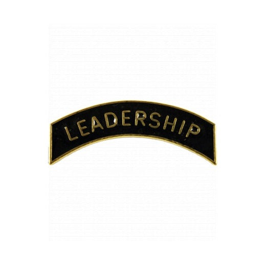 ROTC Metal Arc Tab LEADERSHIP