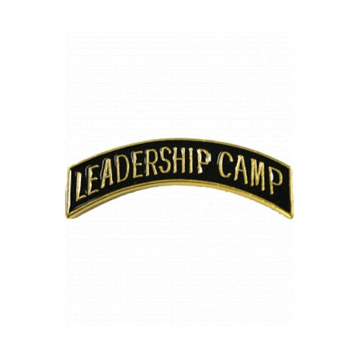 ROTC Metal Arc Tab LEADERSHIP CAMP