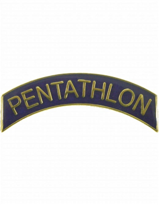 ROTC Metal Arc Tab PENTATHLON
