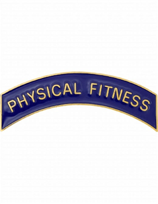 ROTC Metal Arc Tab PHYSICAL FITNESS