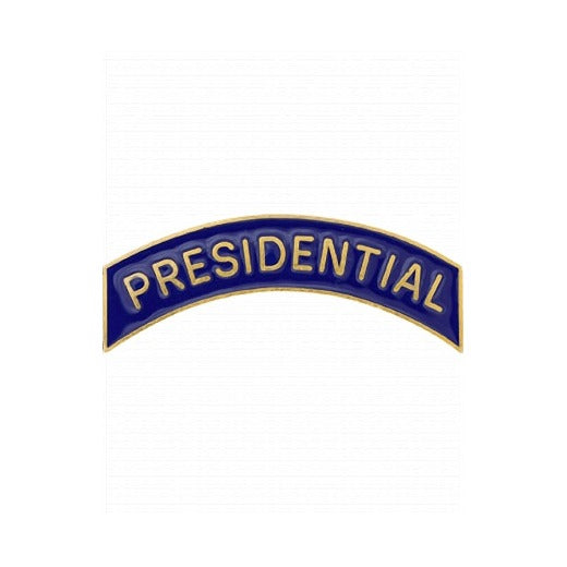 ROTC Metal Arc Tab PRESIDENTIAL