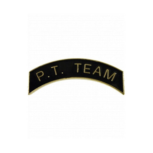 ROTC Metal Arc Tab P.T. TEAM