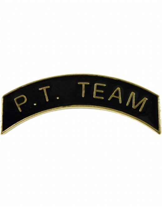 ROTC Metal Arc Tab P.T. TEAM