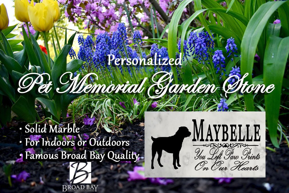 Rottweiler Memorial Stone Personalized Dog Garden Plaque Grave Marker Outdoor or Indoor