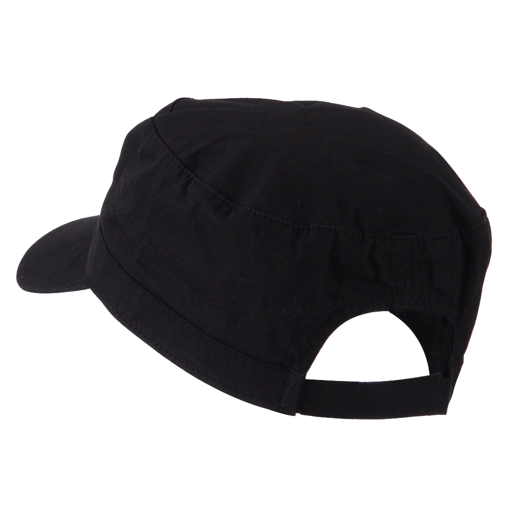 Big Size Adjustable Cotton Ripstop Army Cap