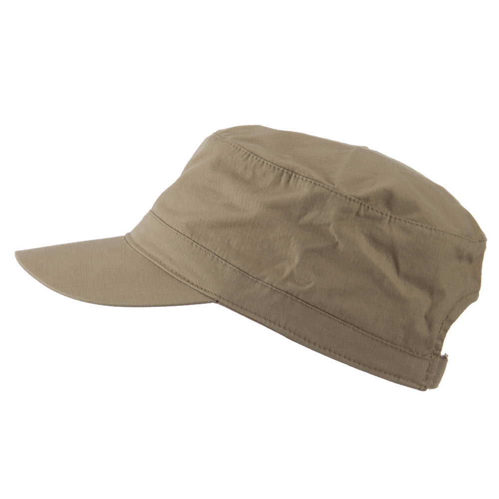 Big Size Adjustable Cotton Ripstop Army Cap