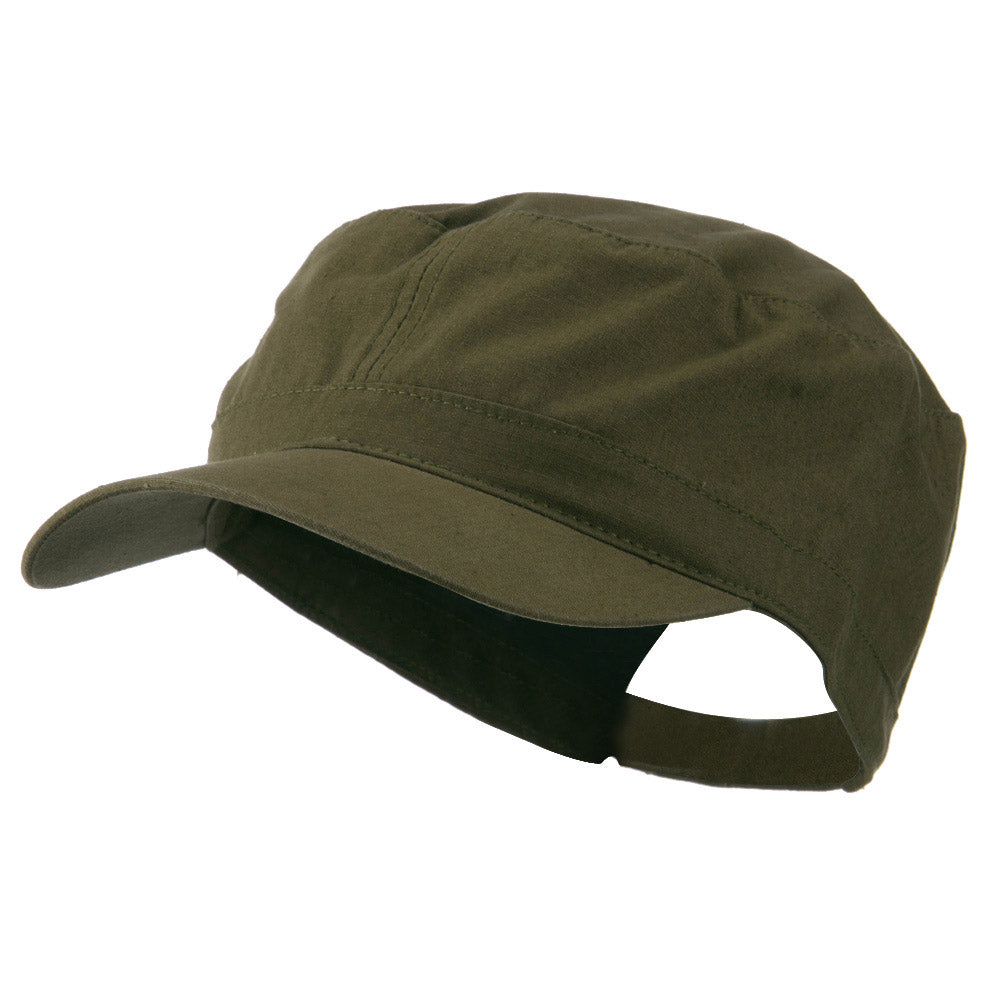 Big Size Adjustable Cotton Ripstop Army Cap