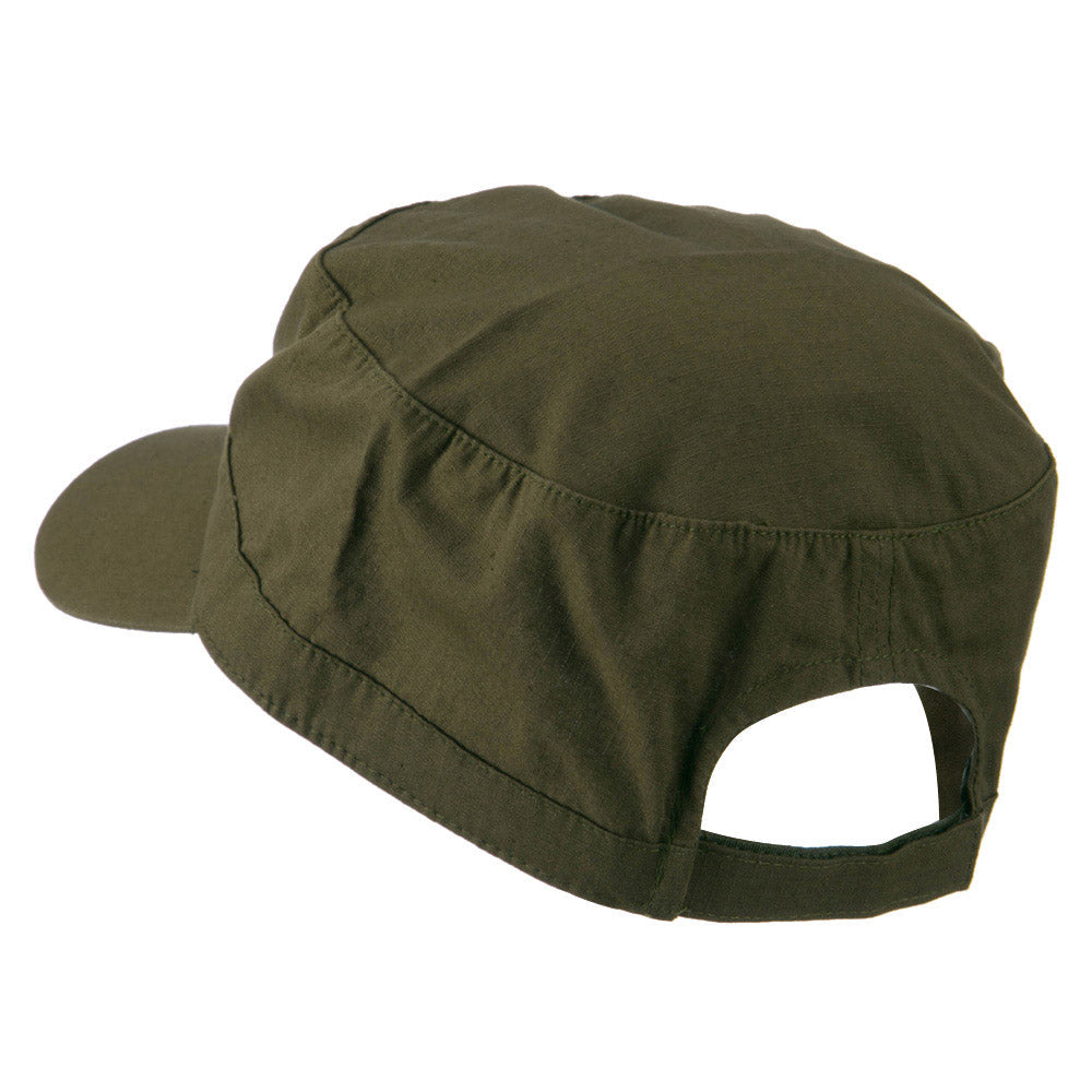 Big Size Adjustable Cotton Ripstop Army Cap