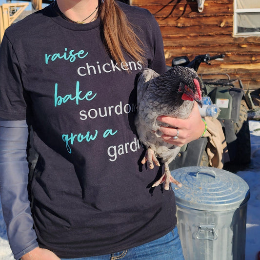 Raise Chickens, Bake Sourdough, Grow a Garden: Women's Homestead T