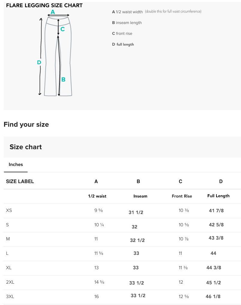 Flared Woodland Leggings, XS-3XL, “Lifting” + Hidden Pocket