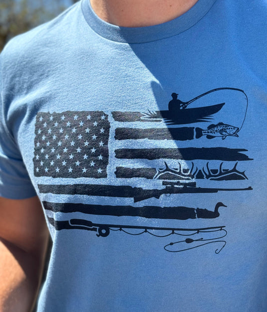 Sportsman's Flag Men's T-Shirt