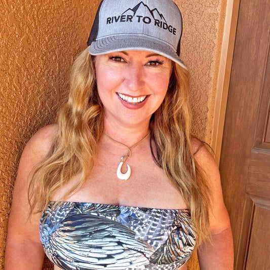 Turkey Feather UPF 50 Bandeau Bikini, FREE Shipping