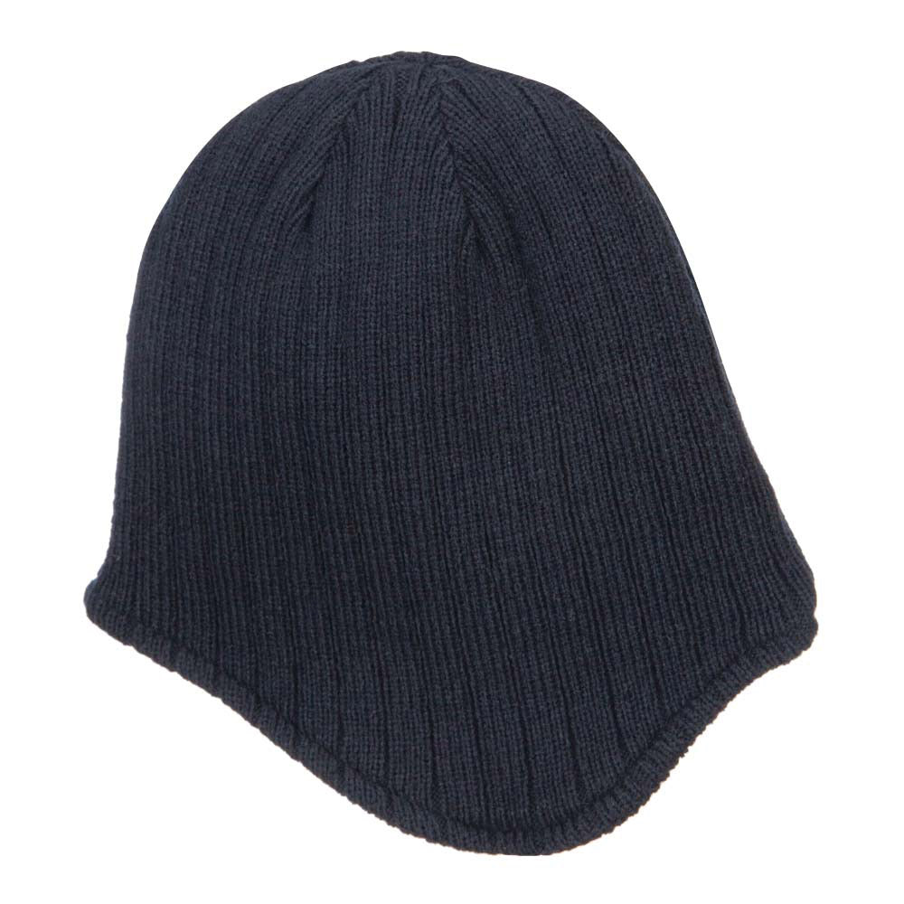 Rib Knit Ear Flap Beanie