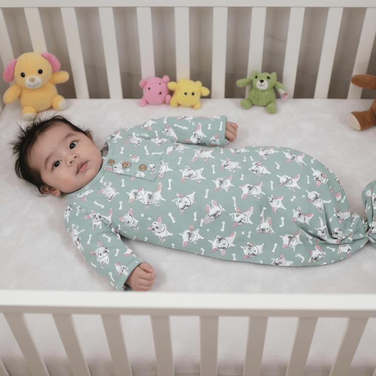 Ruff and Stuff Knotted Gown