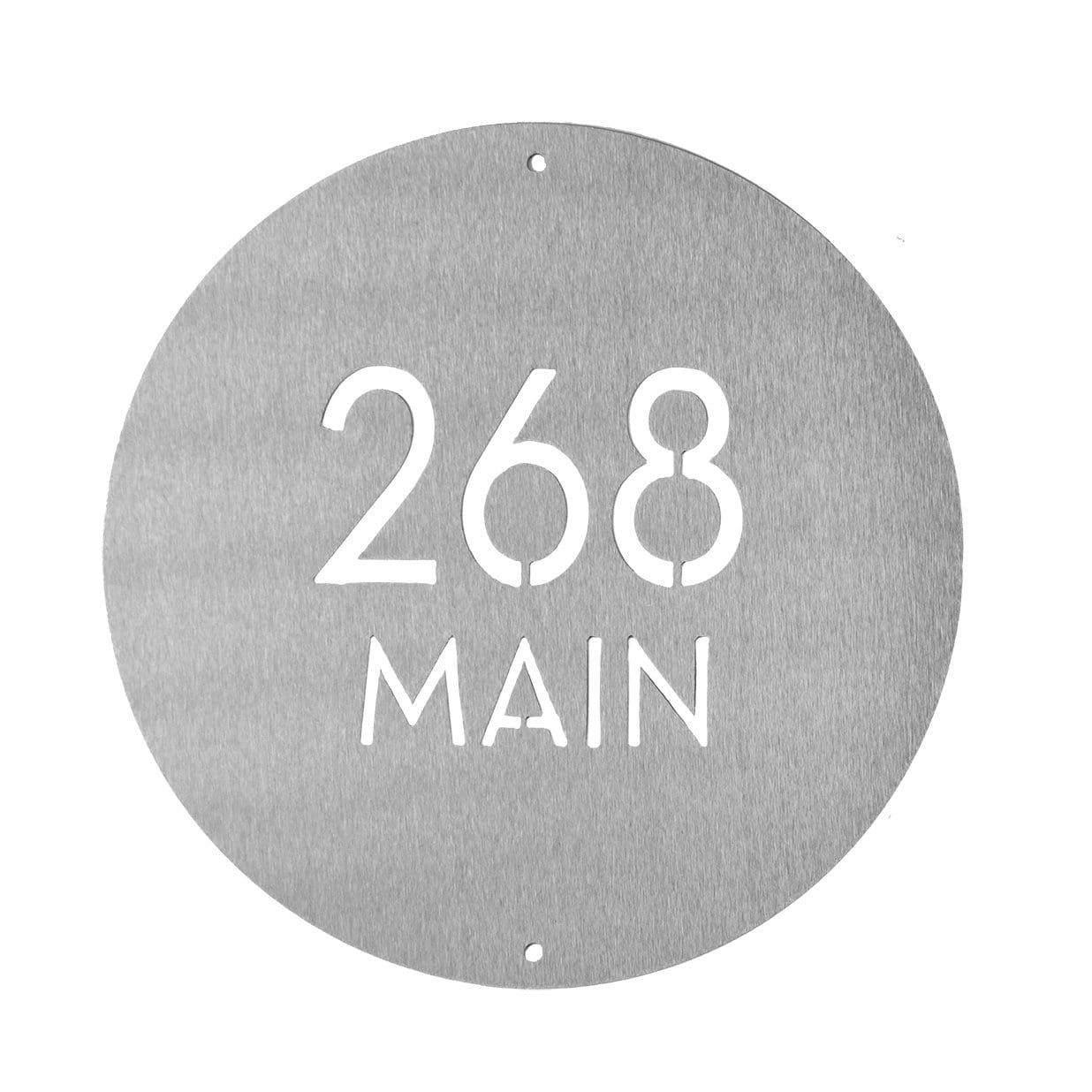 Banbury Address Plaque - 2 Sizes - Address Plaques for House Numbers