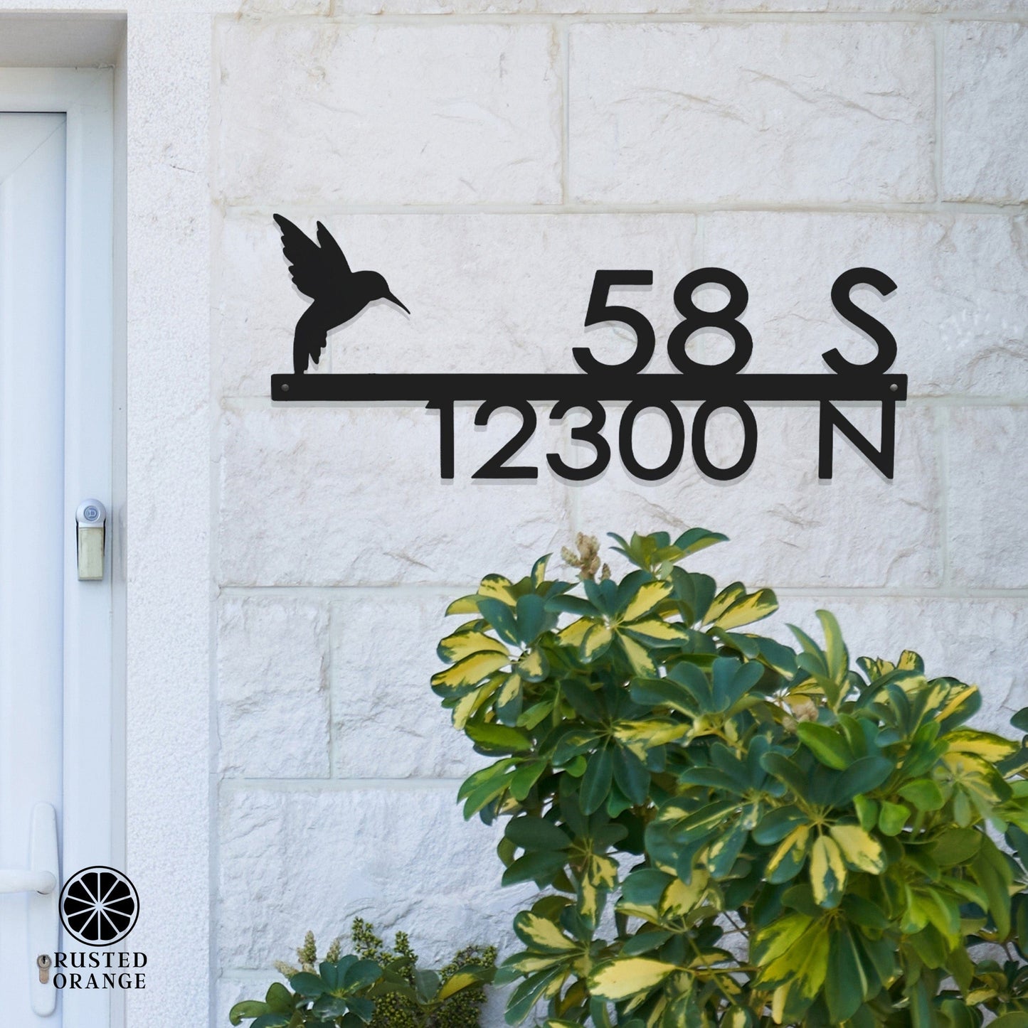 Modern Outdoor House Numbers - 9 Styles - Personalized Address Signs for House