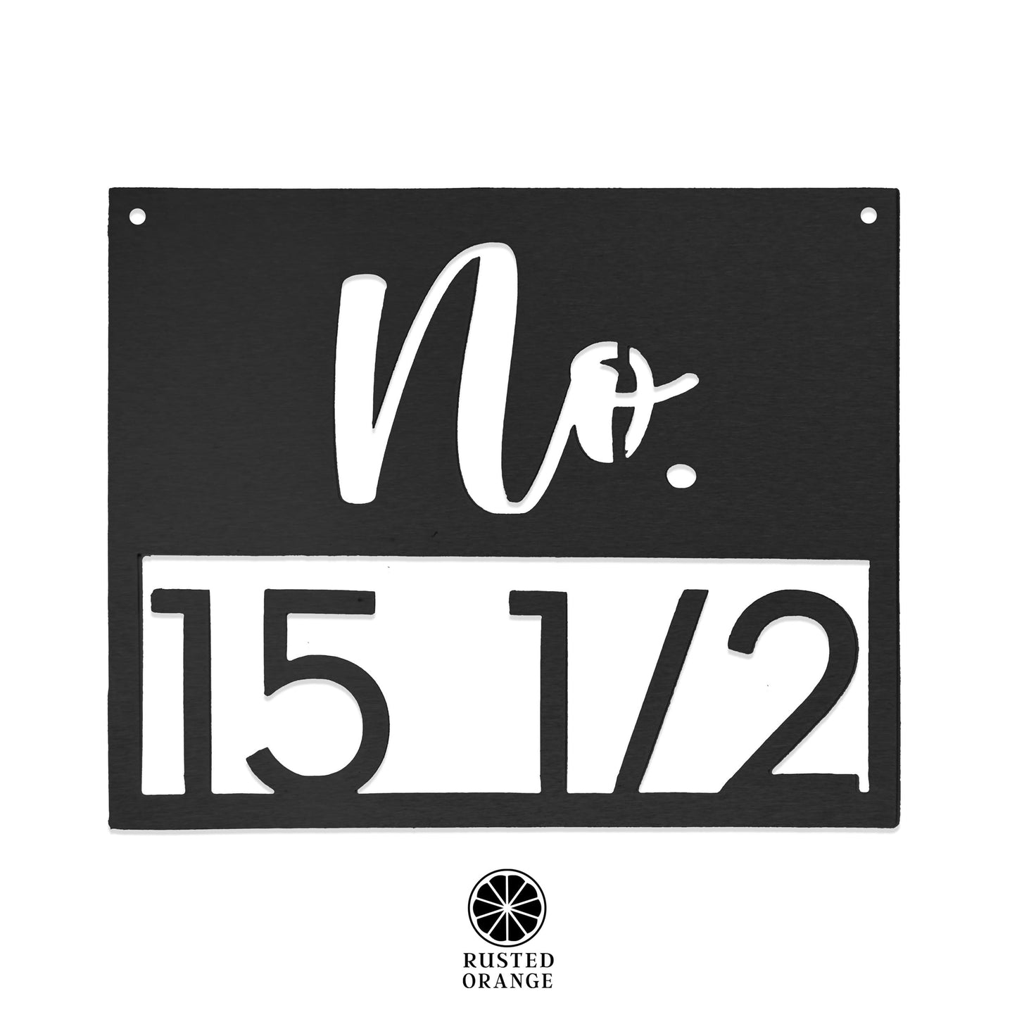 Station Park Address Plaque - 4 Styles - Personalized Address Plaque with Numbers