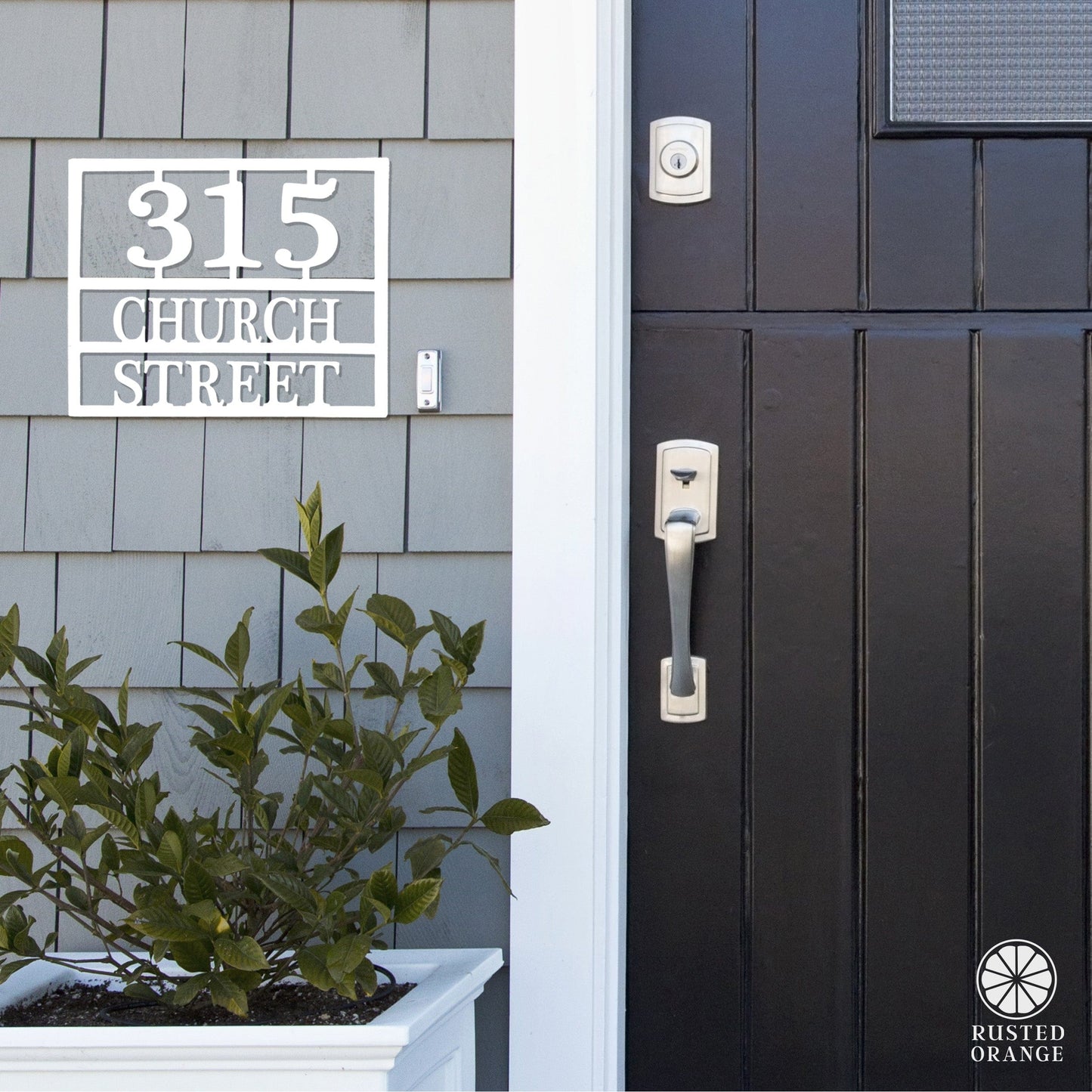 Why the Long Address - 3 Sizes - Address Numbers for Houses Plaque