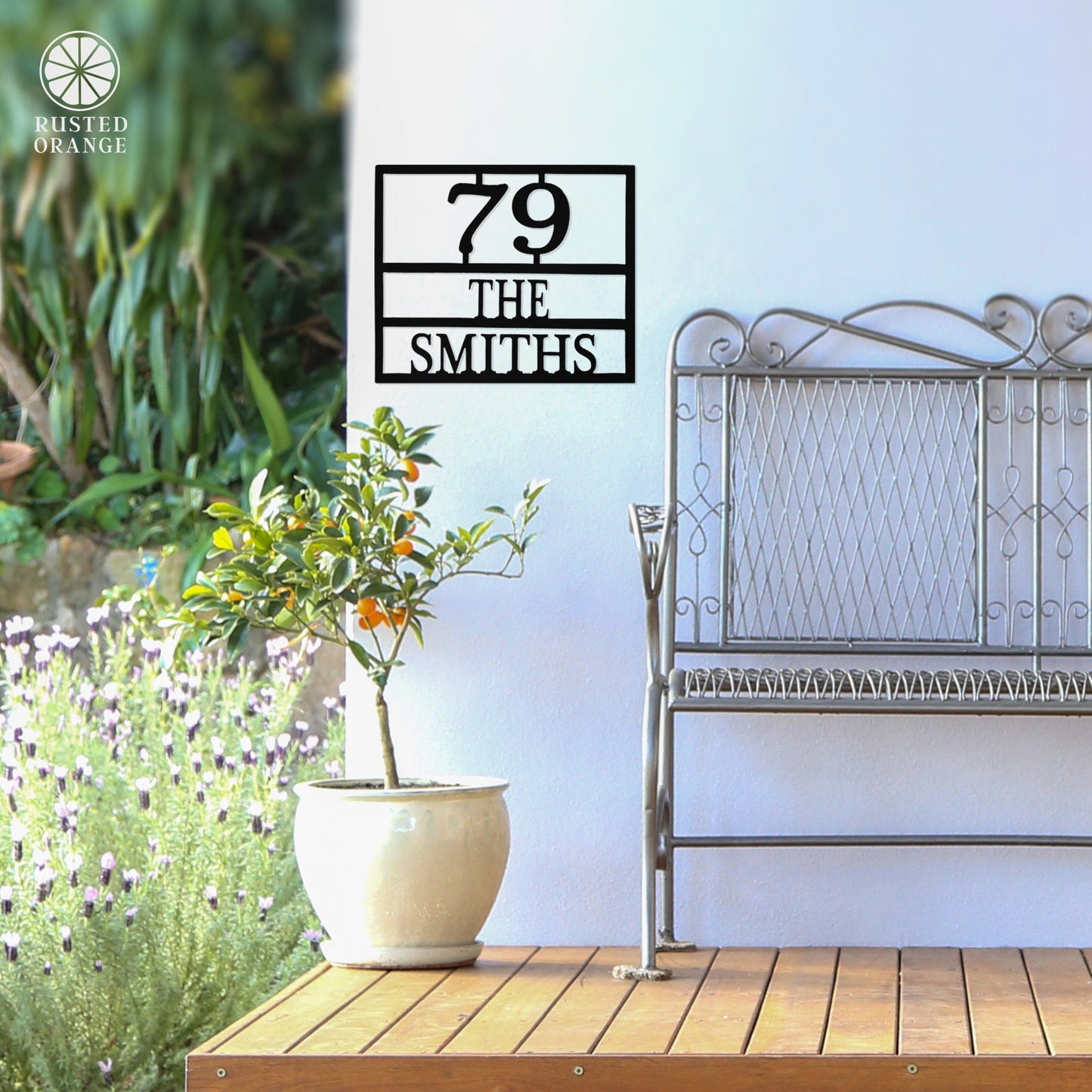 Why the Long Address - 3 Sizes - Address Numbers for Houses Plaque