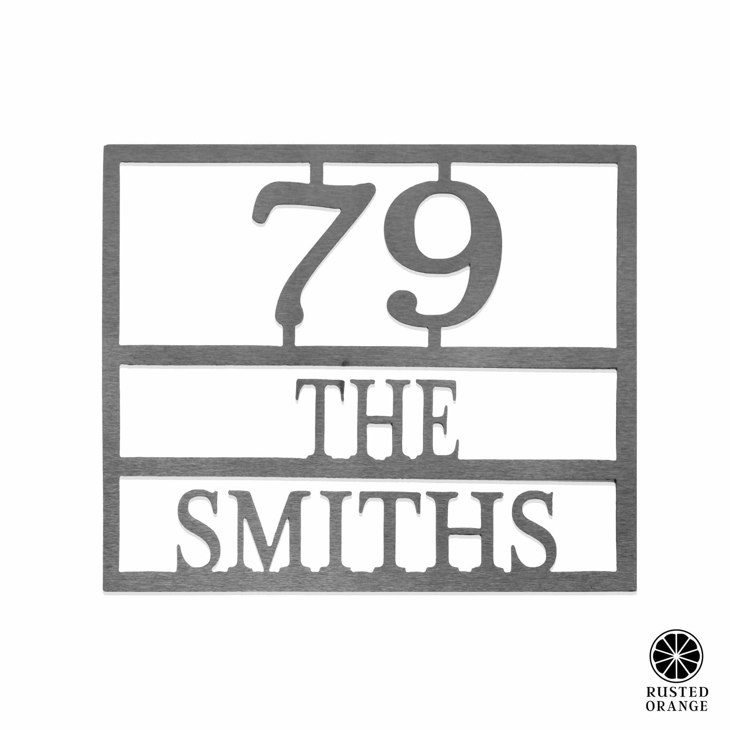 Why the Long Address - 3 Sizes - Address Numbers for Houses Plaque