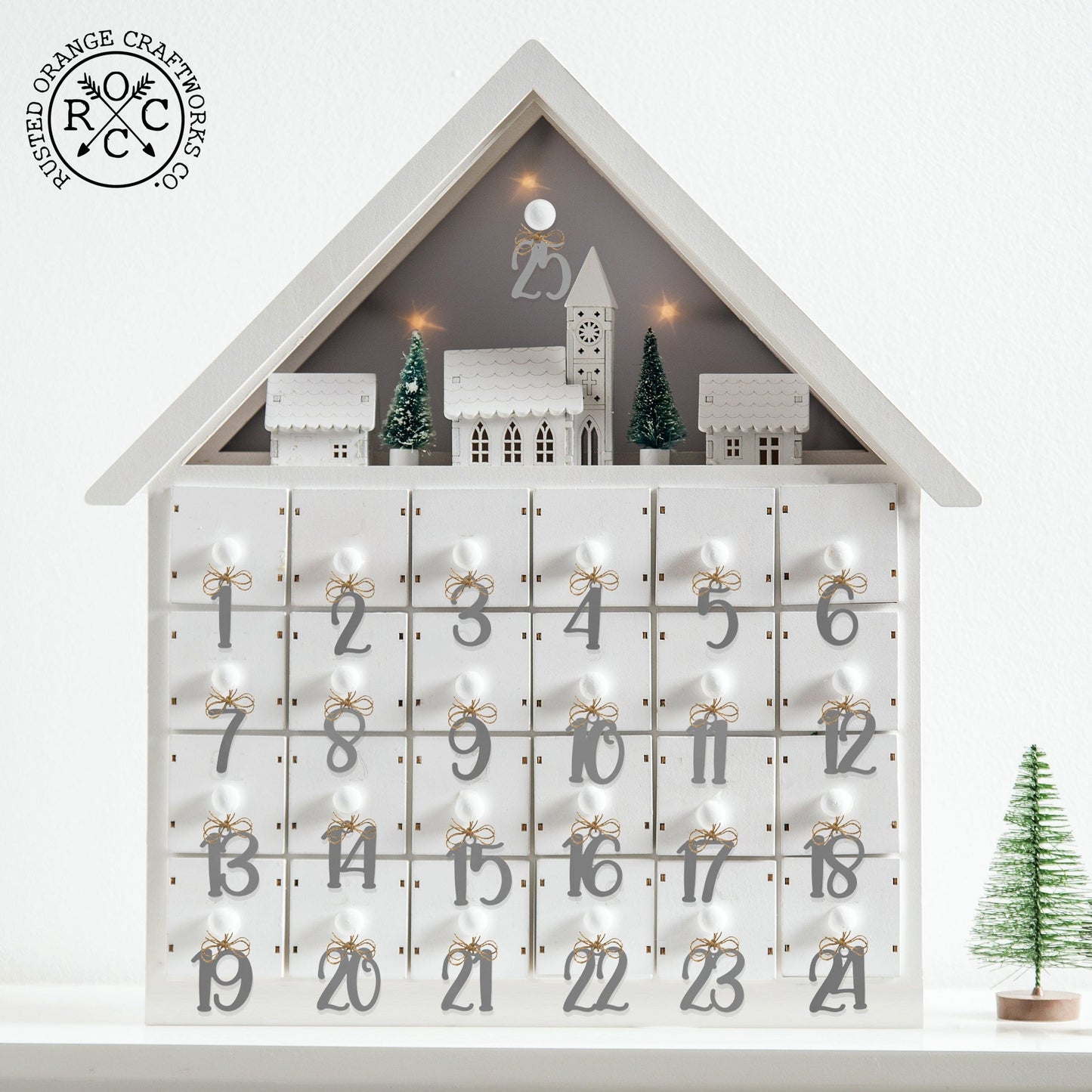 Advent Calendar Numbers for Countdown 1 - 25