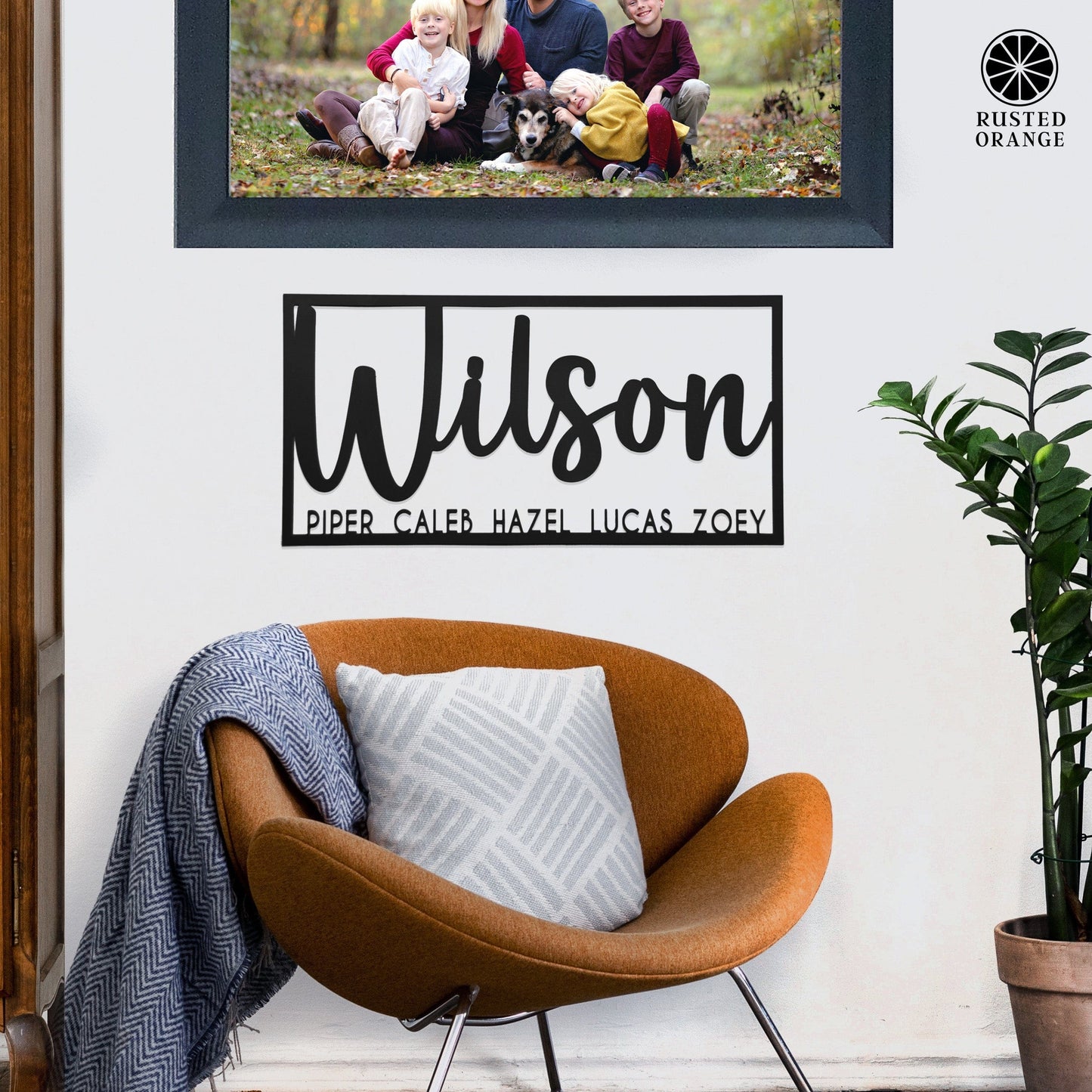 This is Us Family Name Sign - House Name Sign Metal Wall Decor