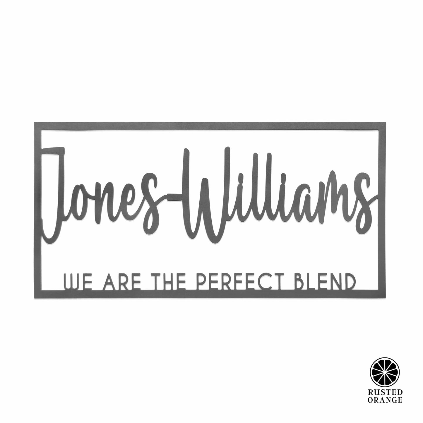 This is Us Family Name Sign - House Name Sign Metal Wall Decor