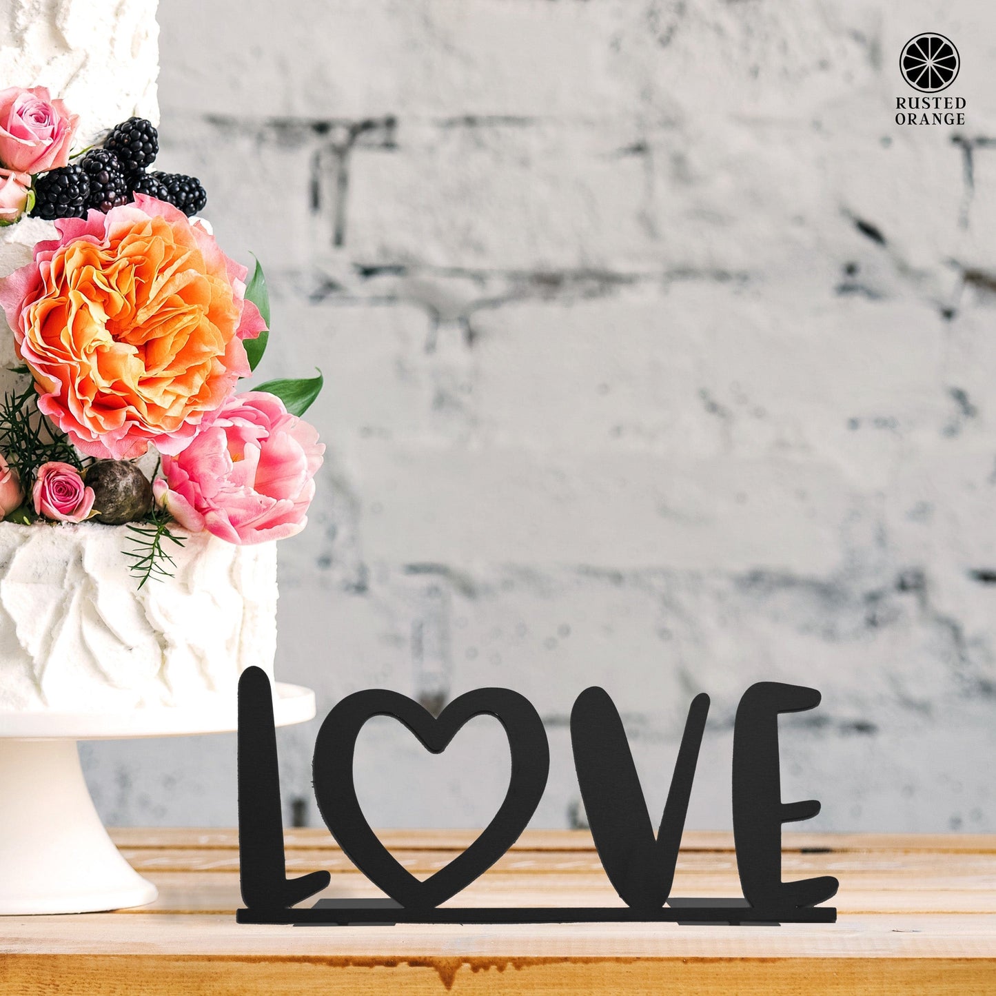 4"  L-O-V-E Stand-Up Set - 2 Styles - Anniversary Gift for Her or Him
