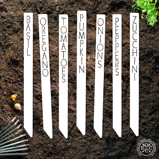 Garden Markers - Your Favorite 7 - Plant Label Tags Outdoor Garden Markers